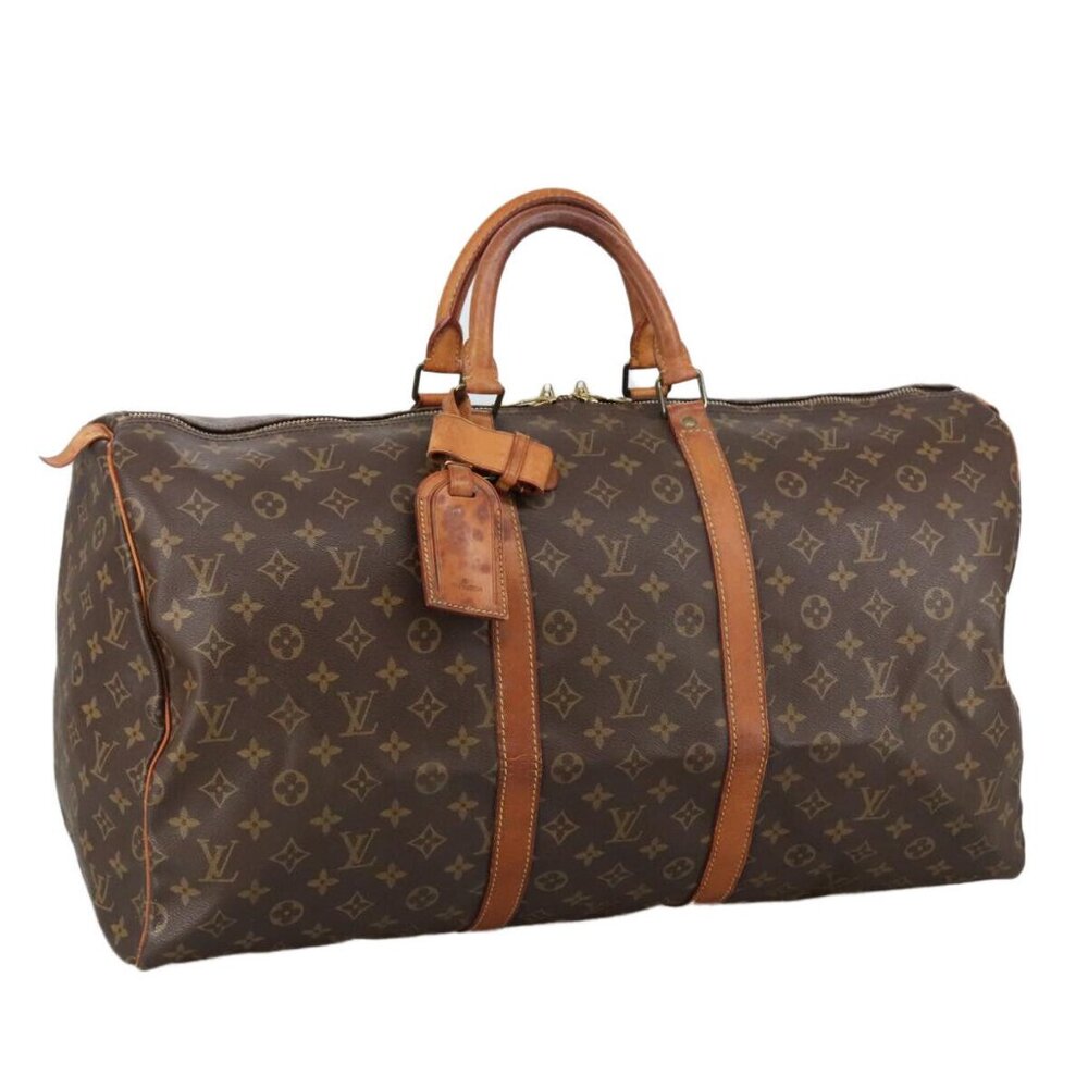 LOUIS VUITTON Monogram Keepall 55 Boston Bag - Picture 1 of 16